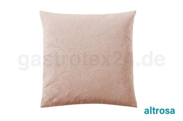 Preview: Dekokissen Cordoba altrosa mit Floralmuster
